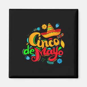 Happy Cinco De Mayo Men Women Kinder 5 De Mayo Mex Magnet