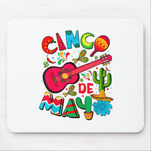 Happy Cinco De Mayo Men Women Kinder 5 De Mayo Mex Mousepad