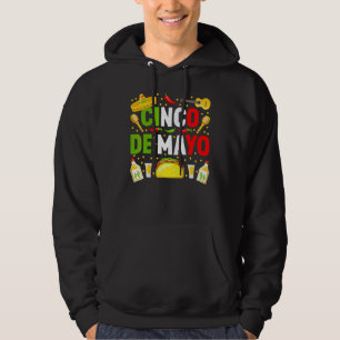 Happy Cinco De Mayo Mexikanisches Party Familienma Hoodie