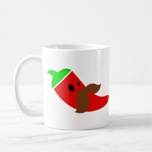 happy cinco de mayo mustache pepper funny kaffeetasse