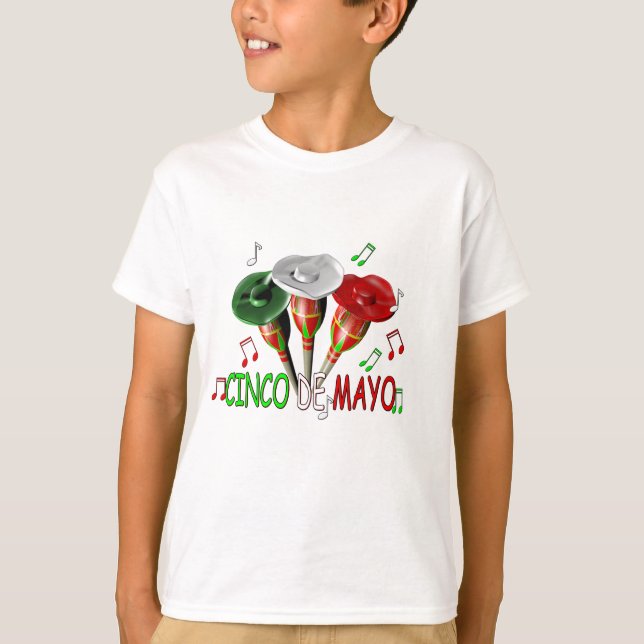 Happy Cinco de Mayo T-Shirt (Vorderseite)