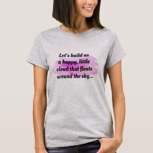 Happy Cloud Sky T-Shirt, Whimsical und fröhlich T-Shirt