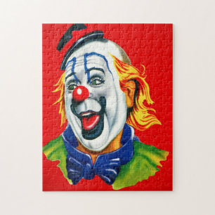 Happy Clown Face Puzzle