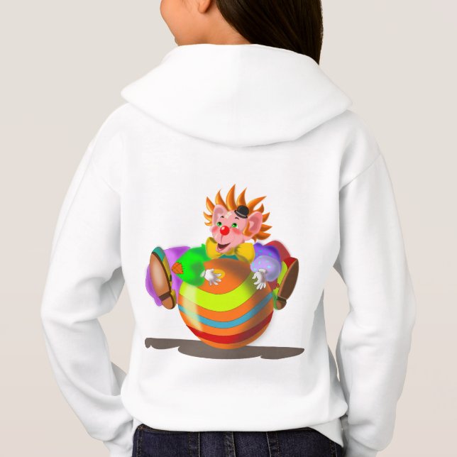 Happy Clown Hoodie Circus (Rückseite)
