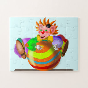 Happy Clown Jigsaw Puzzle