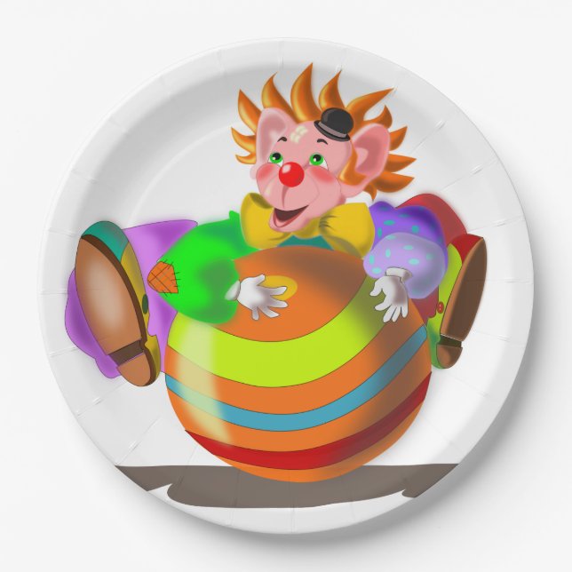 Happy Clown Paper Teller - Benutzerdefinierte Farb (Vorderseite)