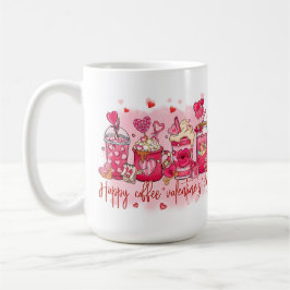 HAPPY COFFEE VALENTINSTAG KAFFEETASSE