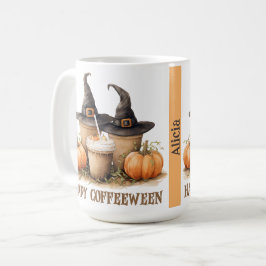 Happy Coffeeween Pumpkin Spice | Dein Name Kaffeetasse