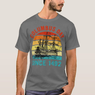 Happy Columbus Day First Italian American Navigato T-Shirt