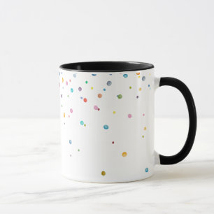 Happy Confetti Dots Tasse