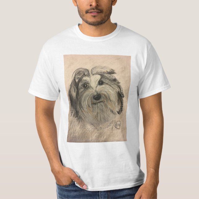 Happy Coton de Tulear T Shirt (Vorderseite)