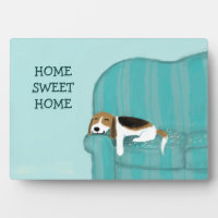 Happy Couch Dog - Zuhause Sweet Zuhause Beagle