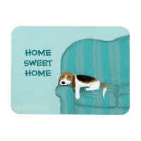 Happy Couch Dog - Zuhause Sweet Zuhause Niedlich B