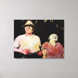 Happy Couple Leinwanddruck