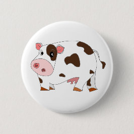 Happy Cow Buttom Button