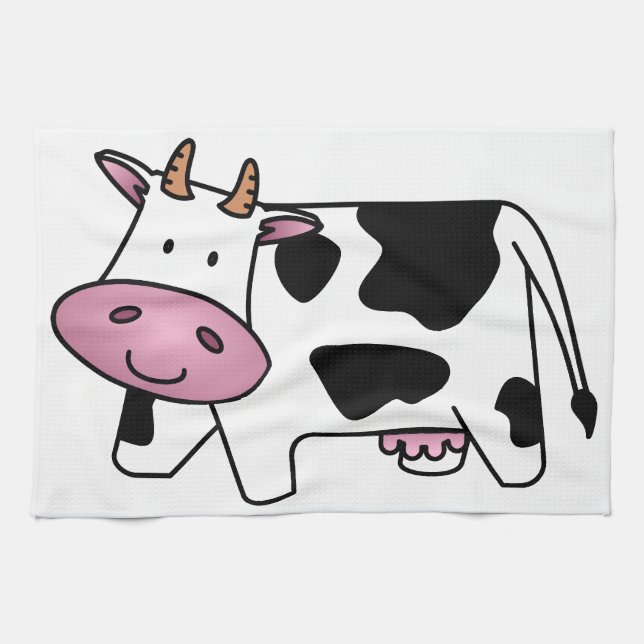 Happy Cow Handtuch (Horizontal)