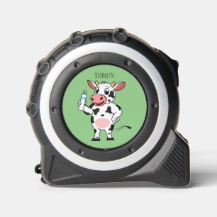 Happy Cow mit Babyflasche Cartoon Maßband