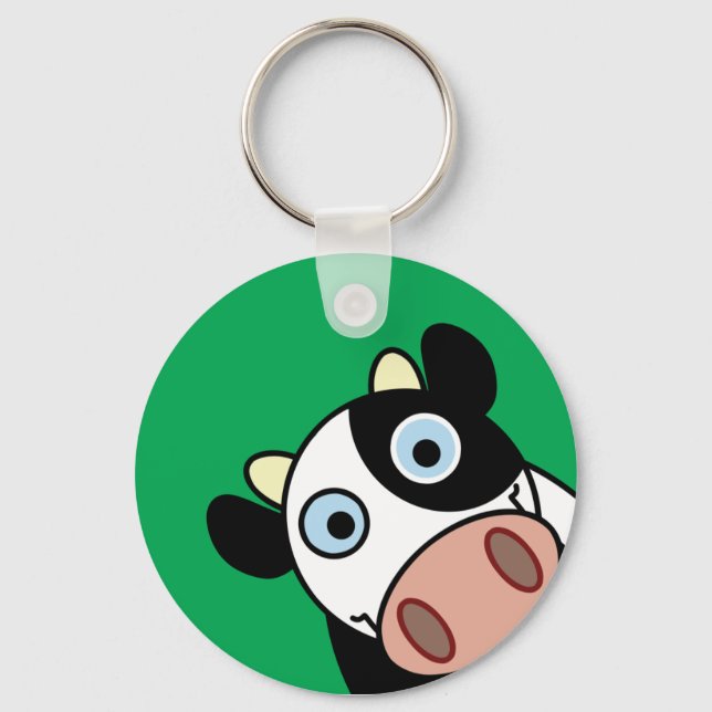 HAPPY COW SCHLÜSSELANHÄNGER (Vorderseite)