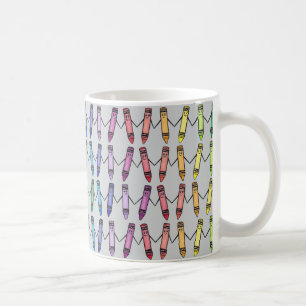 Happy Crayon Friends Tasse