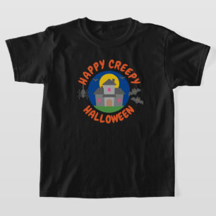 Happy creepy Halloween - Kinder T-Shirt