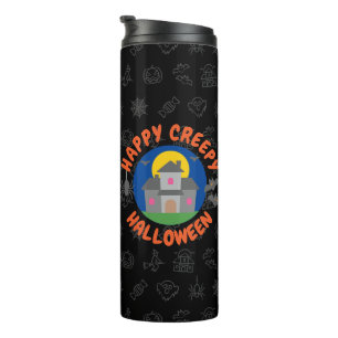 Happy creepy Halloween - Kinder Thermosbecher