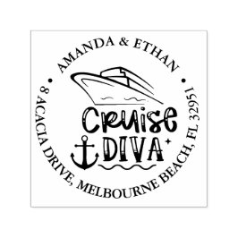 Happy Cruise Diva Thema Permastempel