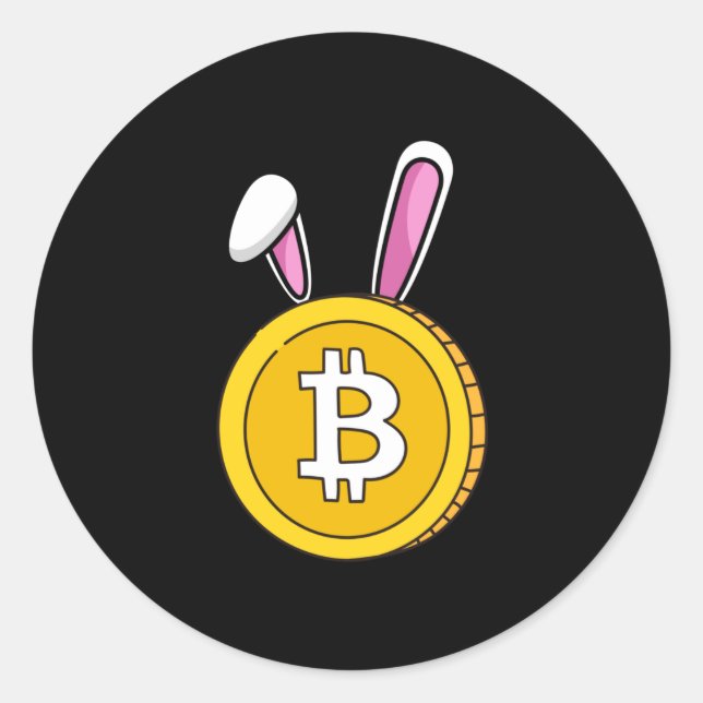 Happy crypto Oaster Runder Aufkleber (Vorderseite)