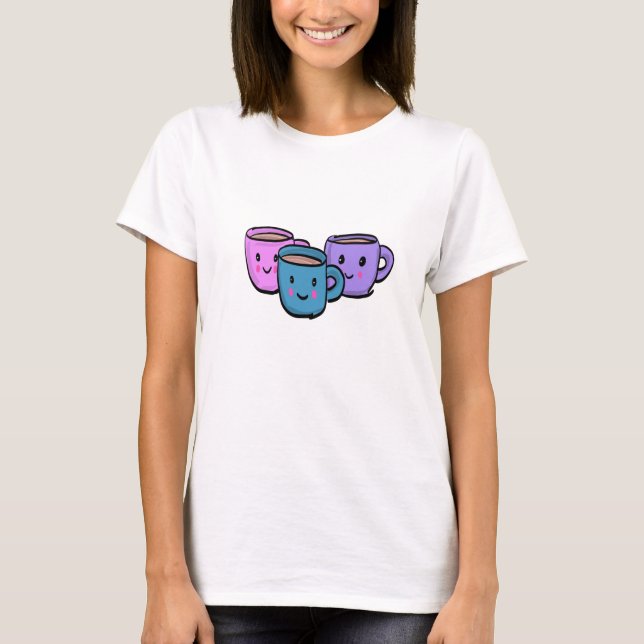Happy Cups T-Shirt (Vorderseite)