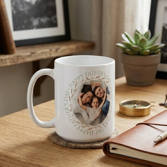Happy Custom Foto Vatertag Tasse Geschenk (Von Creator hochgeladen)