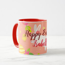 Happy Customize Osterhühner und -kaninchen Tasse