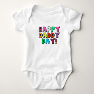 Happy Daddy Day Baby Strampler