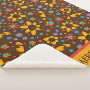 Happy Daisies Pattern Fun Inspirivity Sherpadecke