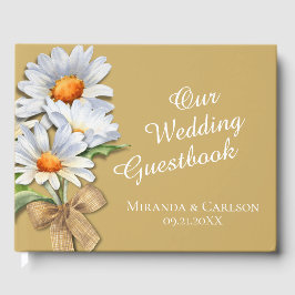 Happy Daisy Wedding Gäestbook Gästebuch