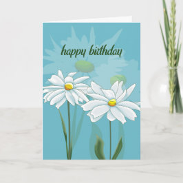 Happy Daisyday Birthday Card Karte