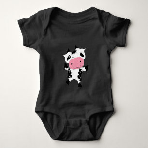 Happy Dancin' Niedliche Kawaii Kuh - Baby Strampler