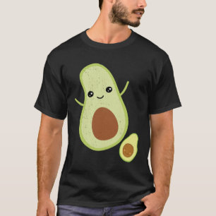 Happy Dancing Adult und Baby Avocado T-Shirt