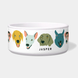 Happy Dapper Hunde Personalisiert Napf