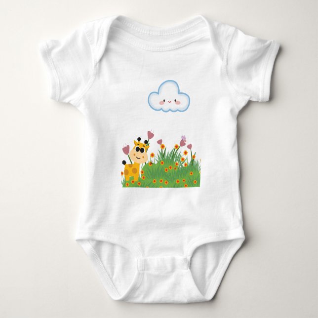 Happy Day Baby Bodysuit Strampler (Vorderseite)