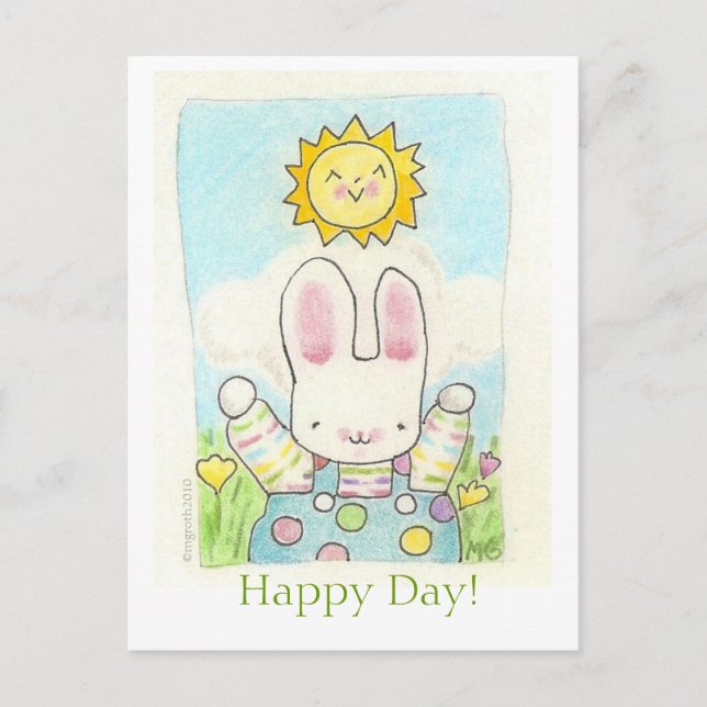 Happy Day, Junge! Postkarte (Vorderseite)