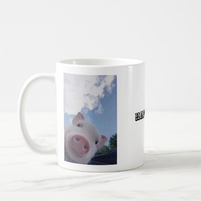 (Happy Day Pig) - Tasse (Links)