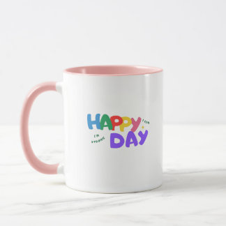 "Happy Day" Tasse als Geschenk für Kinder
