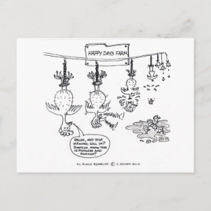 Happy Days Farm Postkarte
