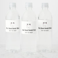 Happy Dental Tooth Lächeln Wasserflasche
