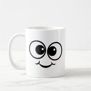 Happy Derp Face Coffee Tasse