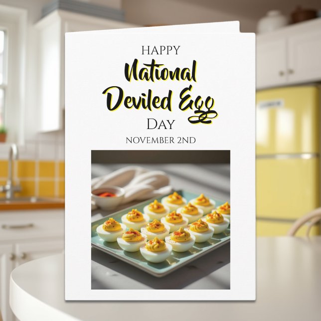 Happy Deviled Egg Day | November 2nd Karte (Von Creator hochgeladen)