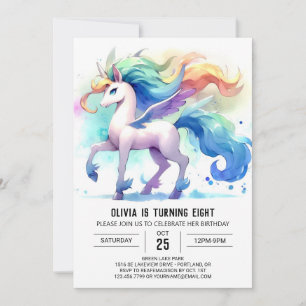 Happy Digital Horse Geburtstag Einladung