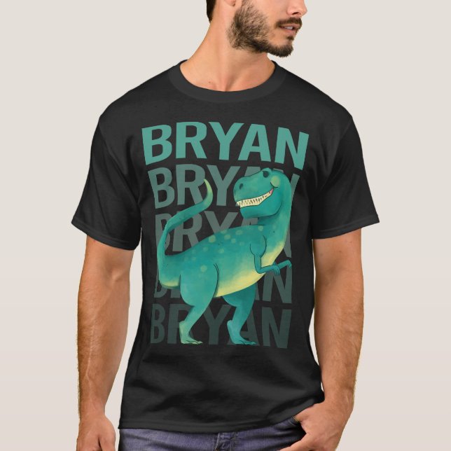 Happy Dinosaur Bryan T-Shirt (Vorderseite)