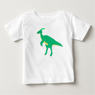 Happy Dinosaur für Kleinkinder Baby T-shirt