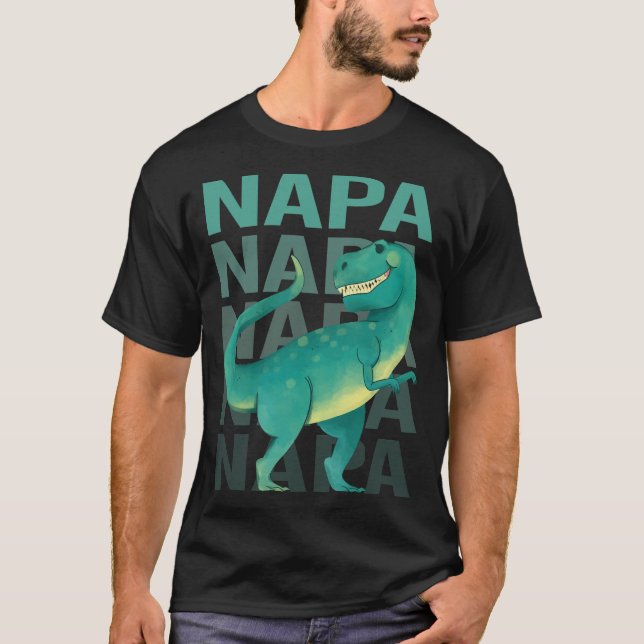 Happy Dinosaur Napa T-Shirt (Vorderseite)