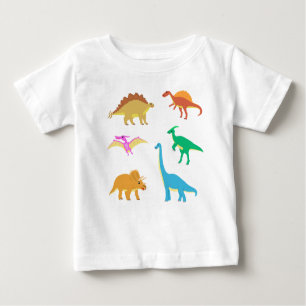 Happy Dinosaurier für Geige Baby T-shirt